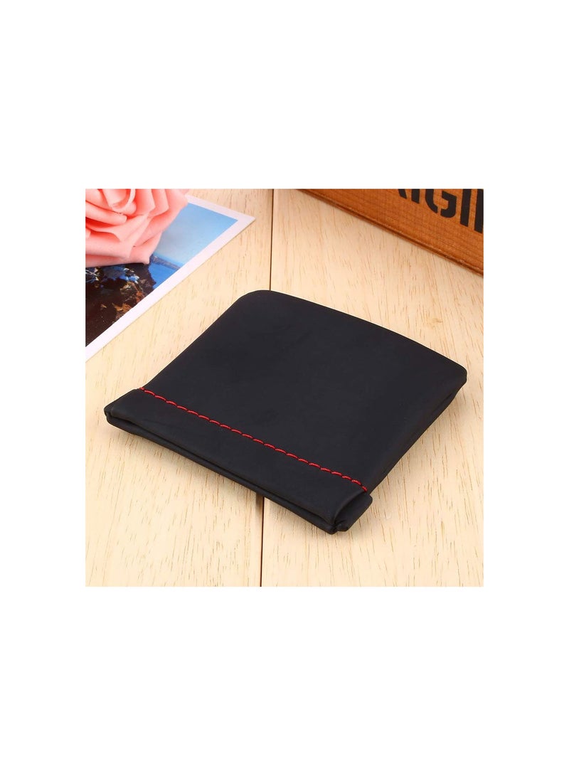 GGOOT Earphone Pouch, PU Leather Headphone Storage Bag Replacement Carrying Pouch Case Bag Wallet for Earphone Accessories, Pack of 5  - Image 5