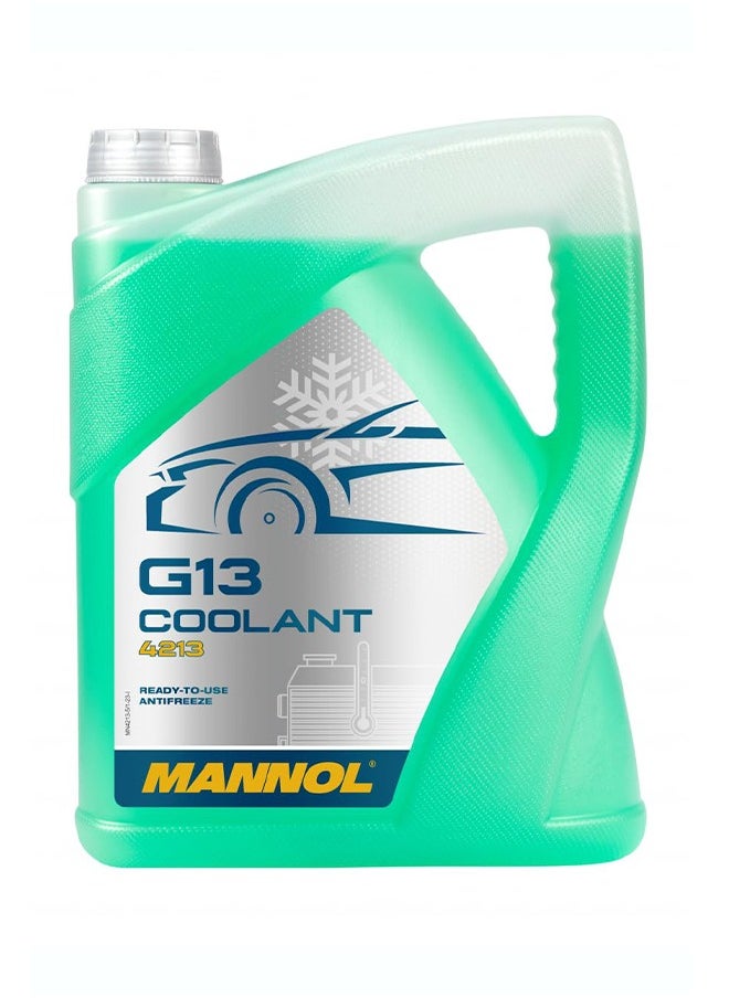 MANNOL - Mannol Green G13 Car Coolant Fluid 5L - Image 1