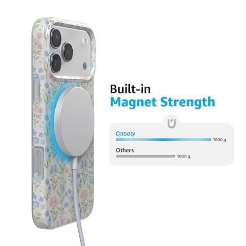 Casely iPhone 17 Pro Case | Pastel Garden | Sunday Best | Compatible with MagSafe | Classic Ultra Slim Design - Image 2