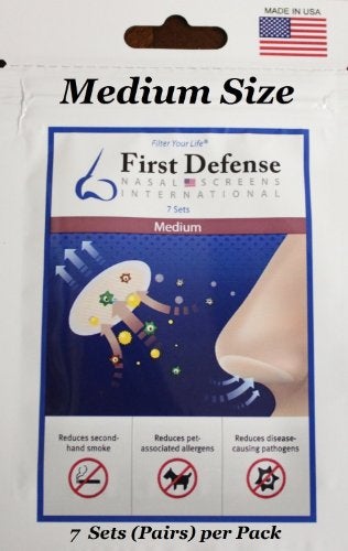 First Defense Nasal Screens PickASize and Quantity Packs 1Pack Medium - Image 2