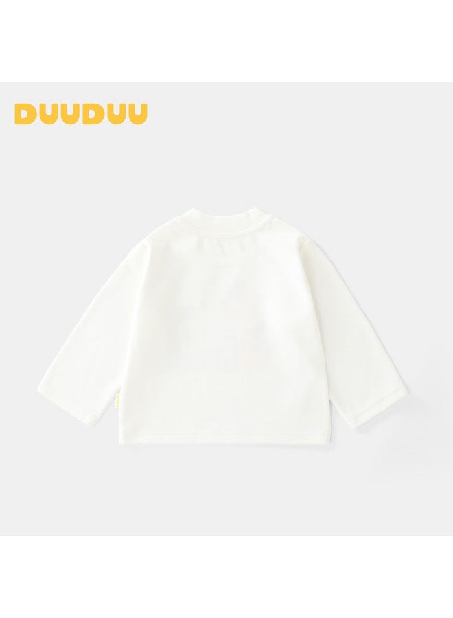 Duuduu Kids Long Sleeve T-shirt Baby Top Infant Outwear Boys Girls Autumn Base Layer Giraffe Size 73 - Image 2
