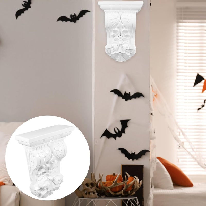 كوربيل أبيض ذاتي اللصق مُجهز للدهان جاهز للاستخدام الداخلي والخارجي - Image 5