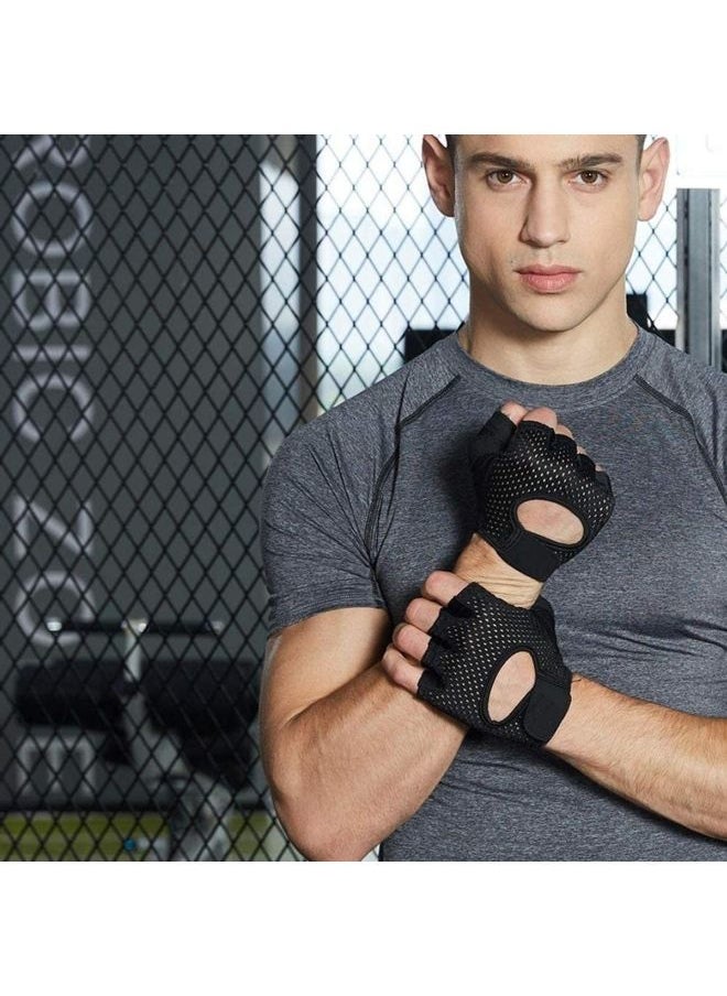 NIBEMINENT Anti-Slip Weight Lifting Gym Gloves one size centimeter  - Image 3