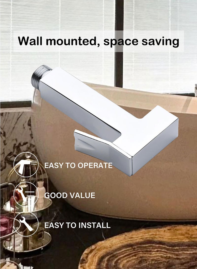 Shattaf Set, Bidet Sprayer for Toilet with 1.2m Hose and Seat for Muslim Shower and Personal Hygiene  - Image 5