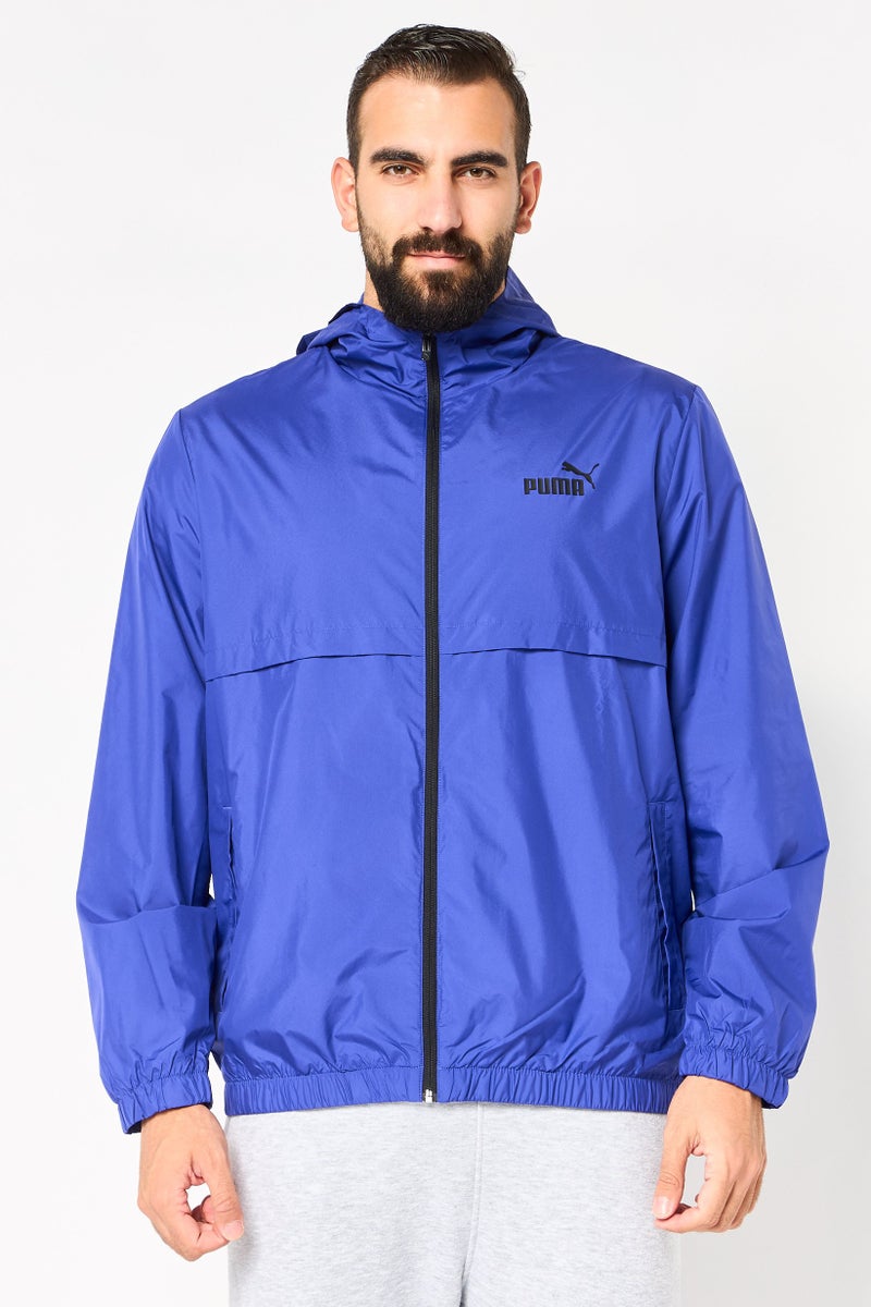 PUMA Men Sportswear Fit Long Sleeve Outdoor Windbreaker jacket, Blue - Image 1