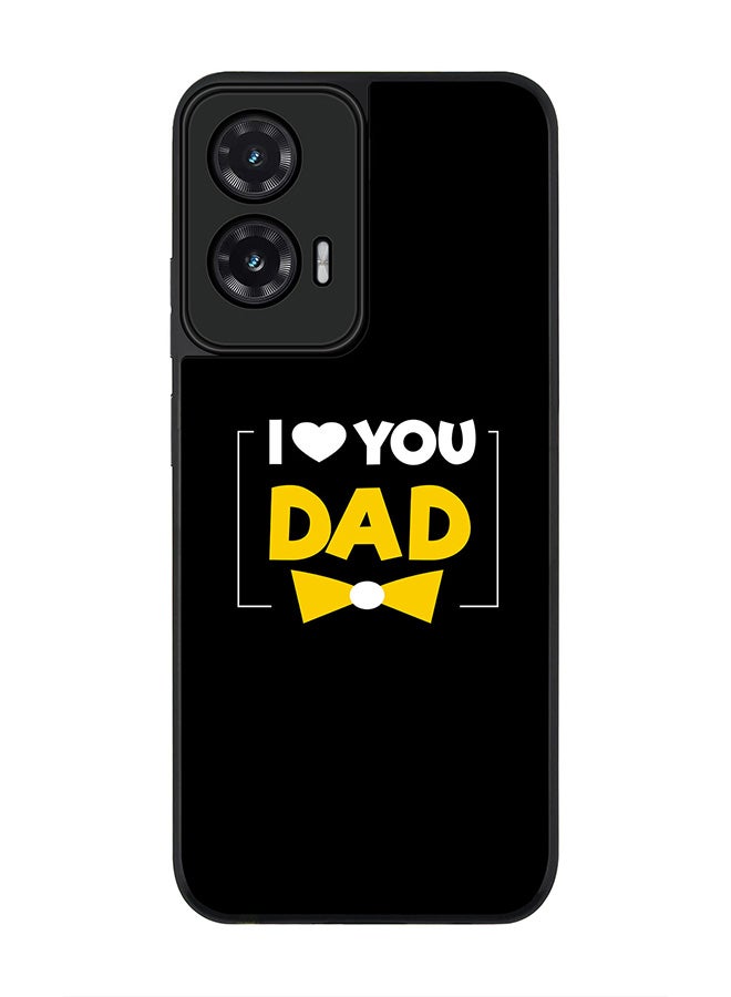 Stylizedd For Motorola Moto G35 Case,Slim fit Camera Protection, Shockproof Thin Phone cover  - I Loveyou Dad