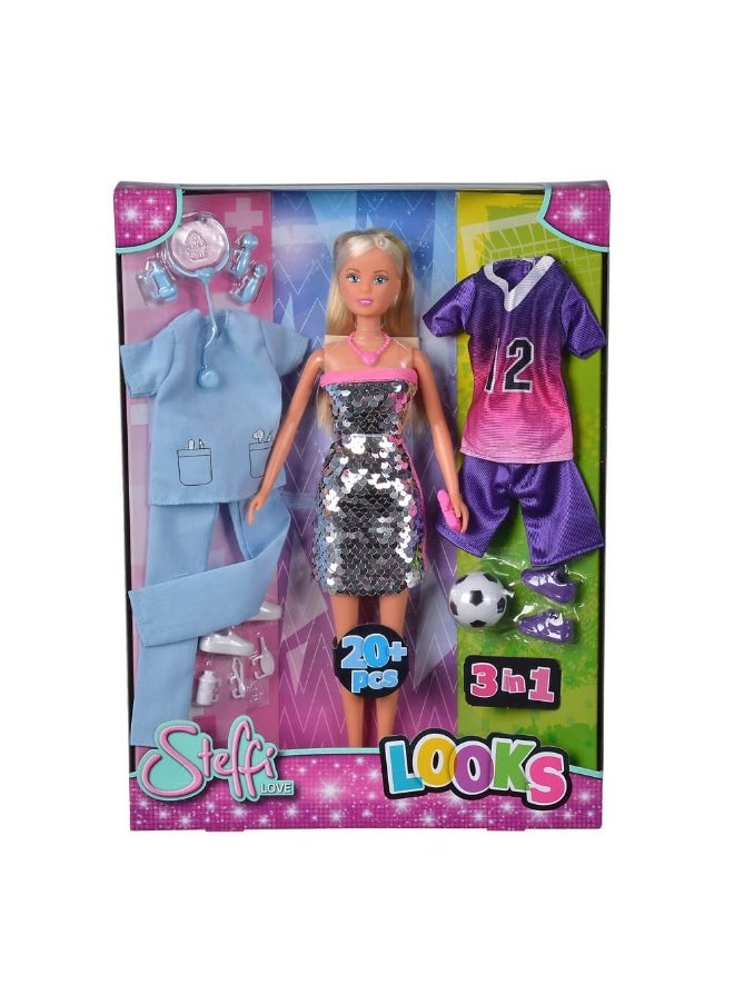 Simba Steffi Love 3-in-1 Looks Doll & Accessories (29 cm) - pzsku/ZA3EFE667F52B38D00CBAZ/45/_/1730628989/23864e4d-e572-4f19-ab78-23d75d16bc5a