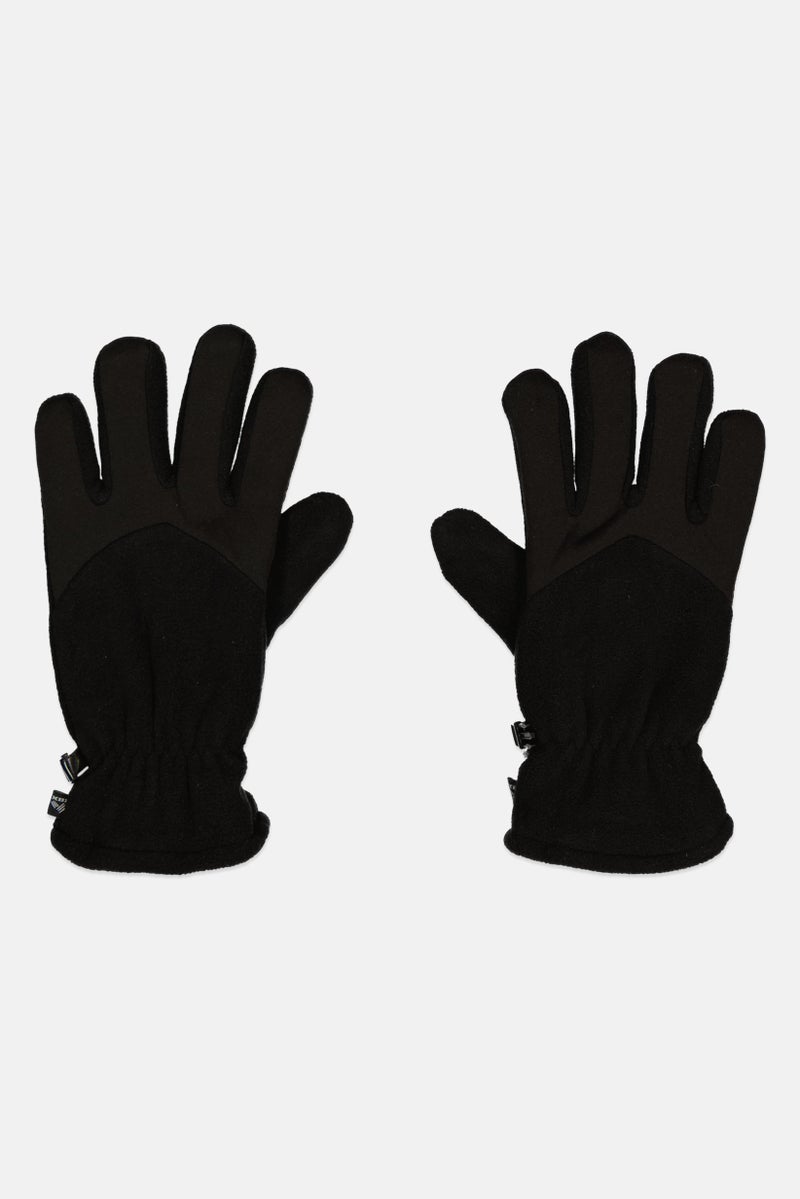 RBX Men 1 Pair Textured Sports Gloves, Black - Image 1