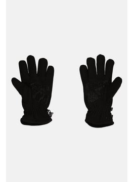 RBX Men 1 Pair Textured Sports Gloves, Black  - Image 2