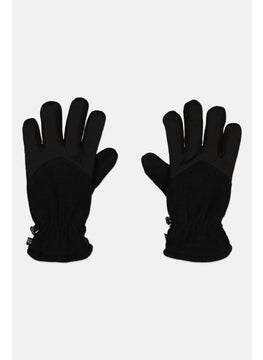 RBX Men 1 Pair Textured Sports Gloves, Black  - Image 1
