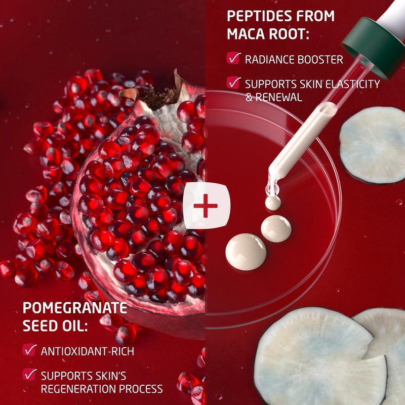 Weleda Face Care Plumping Night Cream, Plant Rich Moisturizer with Pomegranate and Maca Root Peptides - Image 4