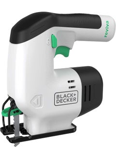 BLACK+DECKER 12V Cordless Jigsaw Made From 50 Percent Recycled Material Fast And Accurate In Cutting Through Wood Plastics And Metal Revj12C Gb 2 Years  - Image 1