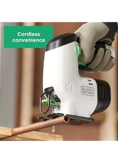 BLACK+DECKER 12V Cordless Jigsaw Made From 50 Percent Recycled Material Fast And Accurate In Cutting Through Wood Plastics And Metal Revj12C Gb 2 Years  - Image 4
