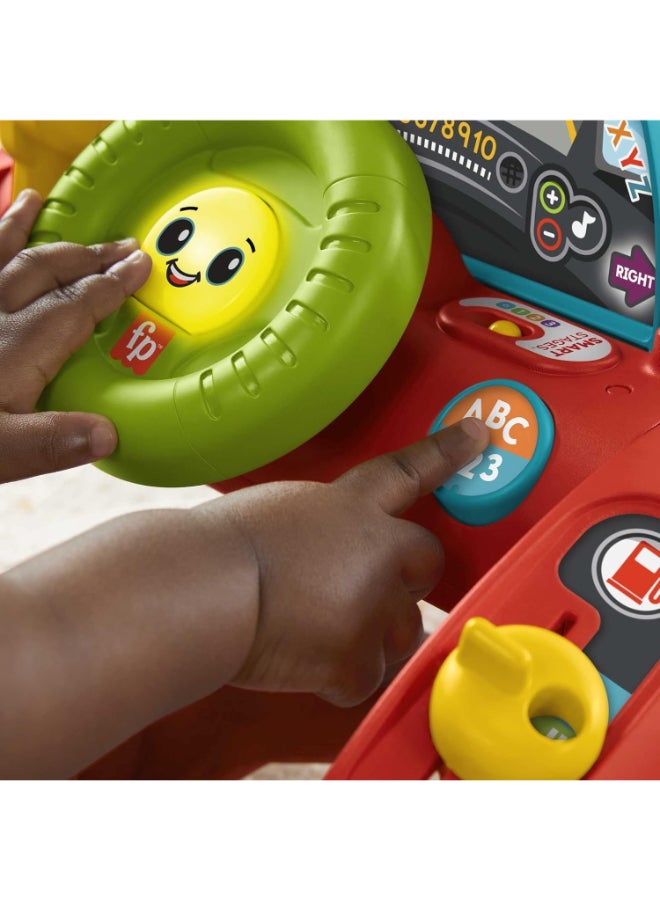 Fisher-Price Wooden Shape Stacker Toy for Toddlers, Wooden Sorting and Stacking Preschool Learning Toy with Colorful Shapes for Kids Age 2+ - Image 2