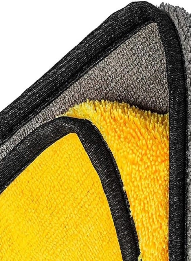 Microfiber towel, 3 pieces, multi-colored, for cleaning surfaces, with high water absorption capacity, 3 * 1