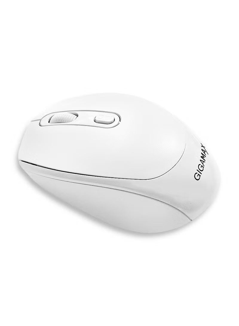 جيجاماكس ماوس مكتب لاسلكي GIGAMAX G-1400 – ماوس بوظيفة مزدوجة (سلكي / لاسلكي) بدقة 1600 DPI، مع 3 أوضاع اتصال (بلوتوث + 2.4 جيجا لاسلكي + سلكي USB)، بطارية قابلة لإعادة الشحن طويلة الأمد، تصميم مريح بـ 4 أزرار للتحكم، متوافق مع الكمبيوتر، اللابتوب، وMac - Image 3