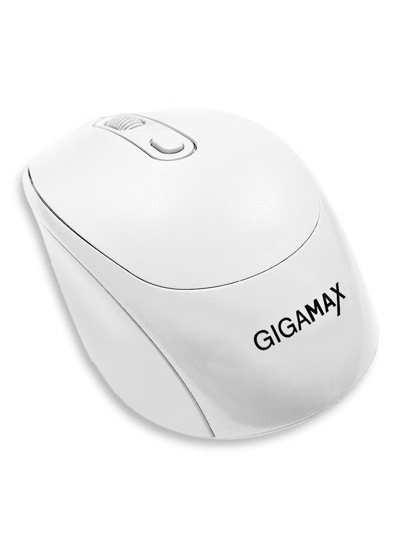 جيجاماكس ماوس مكتب لاسلكي GIGAMAX G-1400 – ماوس بوظيفة مزدوجة (سلكي / لاسلكي) بدقة 1600 DPI، مع 3 أوضاع اتصال (بلوتوث + 2.4 جيجا لاسلكي + سلكي USB)، بطارية قابلة لإعادة الشحن طويلة الأمد، تصميم مريح بـ 4 أزرار للتحكم، متوافق مع الكمبيوتر، اللابتوب، وMac - Image 4