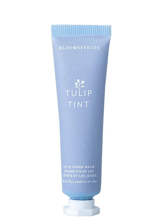BLOOMEFFECTS - Natural Tulip Tint Lip + Cheek Balm ; Cruelty Free Non Toxic Clean Beauty (Petal Pink) - Image 1