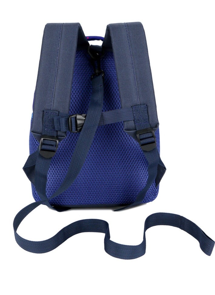 Y&D Kids Toddler Preschool Travel Backpack Kindergarten Schoolbag For Girls Boys Baby Dinosaur Dark Blue  - Image 2