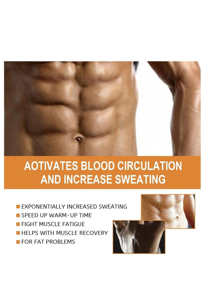 EELHOE Hot Belly Cream, Hot Belly Cream Fat Burning, Belly Fat Burner Sweat Enhancer, Workout Sweat Enhancer Cream,Fat Burning Cream for Belly, Hot Cream for Belly Fat Tightening (50g) - Image 4