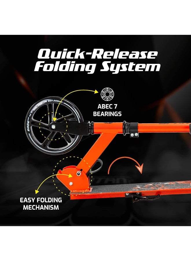Spartan SPARTAN Folding Scooters (200mm, Orange)  - Image 5