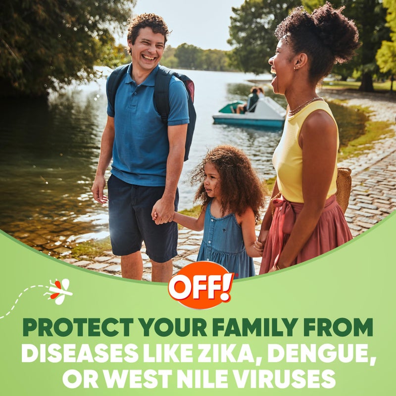 OFF! Deep Woods Insect Repellent Aerosol, Dry, Non-Greasy Formula, Bug Spray with Long Lasting Protection from Mosquitoes, 2.5 oz (Pack of 12) - Image 5