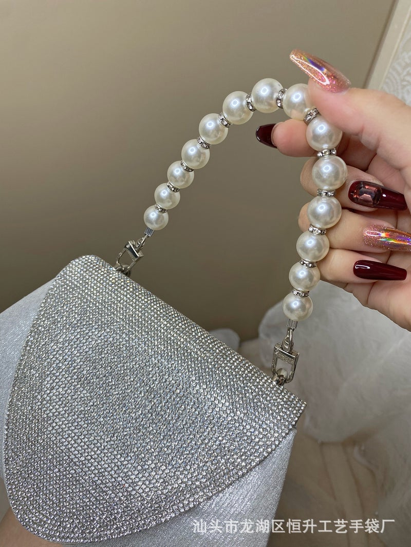 2024 Dinner Bag Diamond Handbag Xiyin Evening Bag Selling High-End Pearl Bag Shantou - Image 5