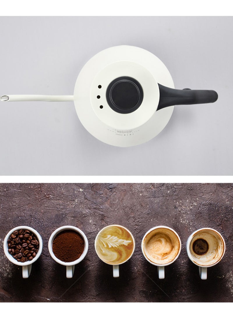 JACAL Stainless Steel Electric Kettle 1L 1350W GL-E203 White/Black  - Image 3