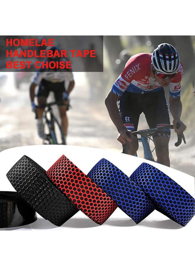 LAMAY 2PCS of Hexagonal Bicycle Handle Tape, Anti-Fall Handle Tape. Enhance the Grip of Your Bike, Wrap Your Bike, and Enjoy a Comfortable Riding Experience(Blue) - Image 5