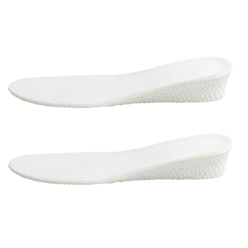 Shockproof Height Increasing Insoles 3 5cm White Size 37 38 Breathable Cushion For Sports - Image 2