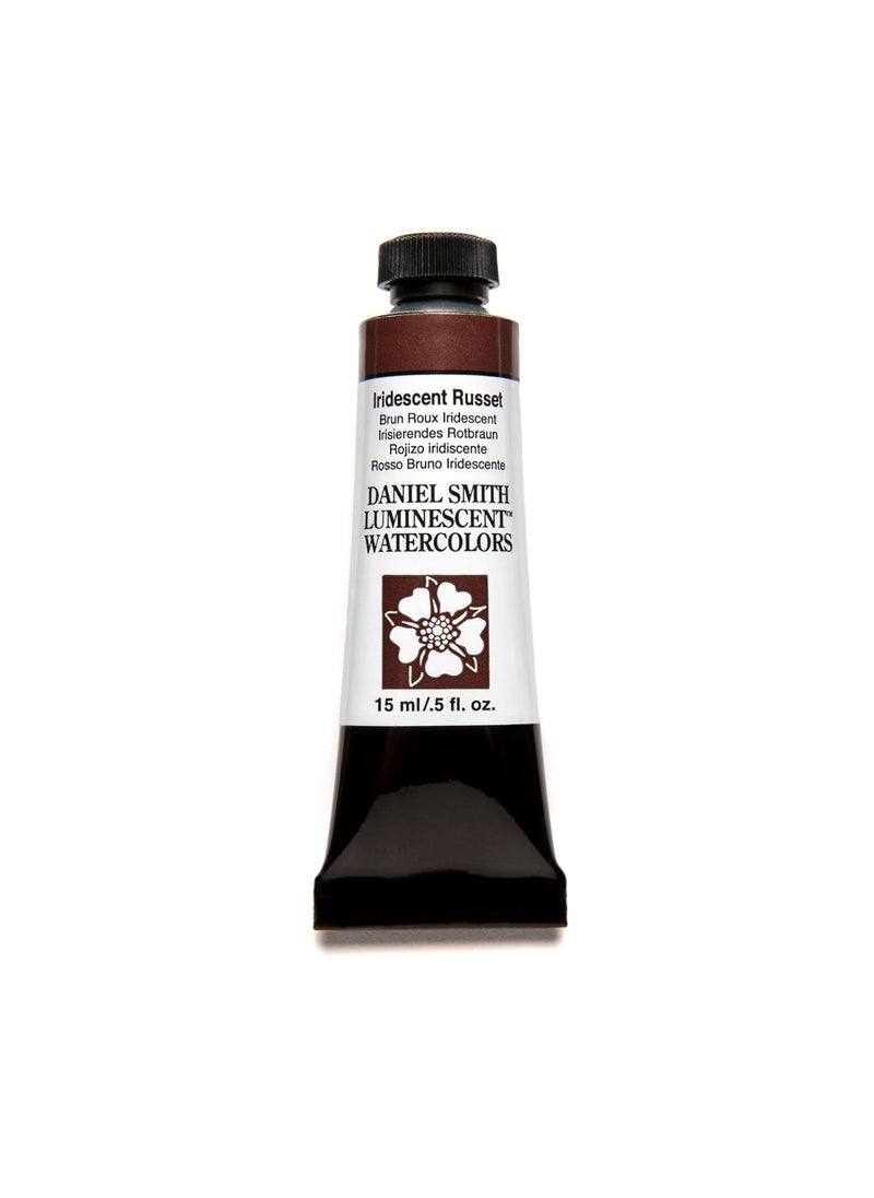 Daniel Smith - DANIEL SMITH Extra Fine Watercolor Colors Tube, 15ml, (Iridescent Russet) - Image 1