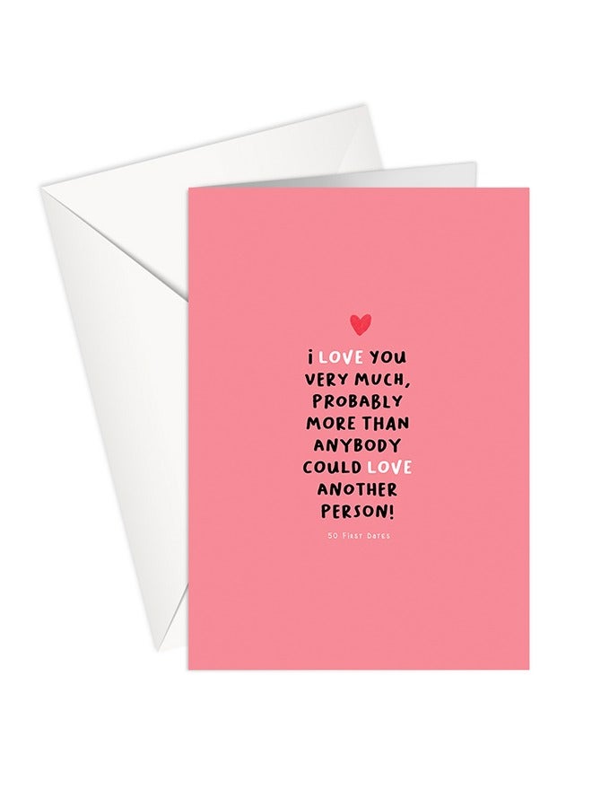 شير ذا لوف  أحبك كثيراً - بطاقة تهنئة رومانسية - Image 1