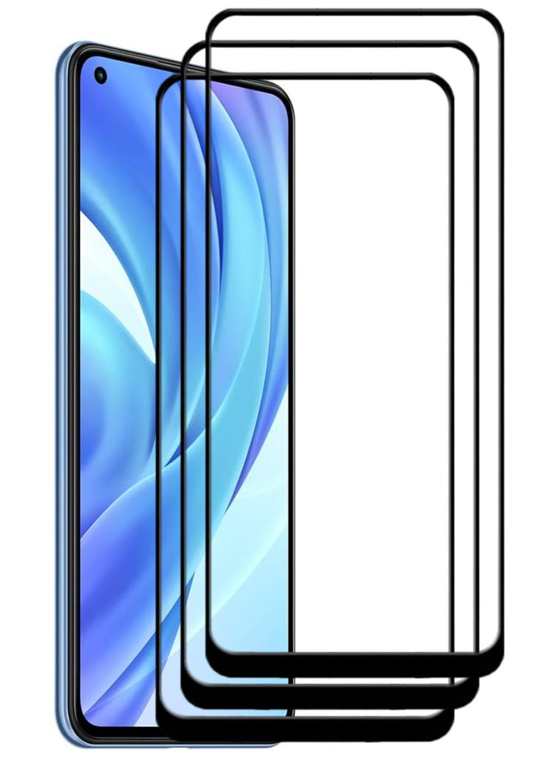 ACLIX 3 Pieces Antistatic ESD Dustproof Premium Quality High Definition Tempered Glass Screen Protector Designed For Xiaomi Mi 11 Lite - Image 1