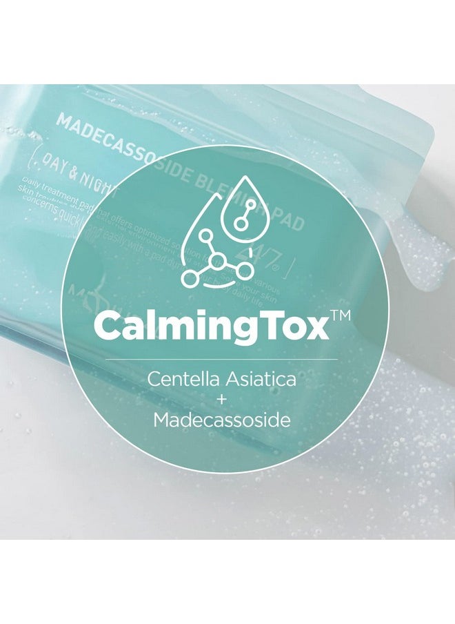 MEDIHEAL Madecassoside Cotton Facial Pads Toner Pads With Centella Asiatica To Improve Uneven Skin Tone Vegan Face Gauze Pads 100 Pads  - Image 3
