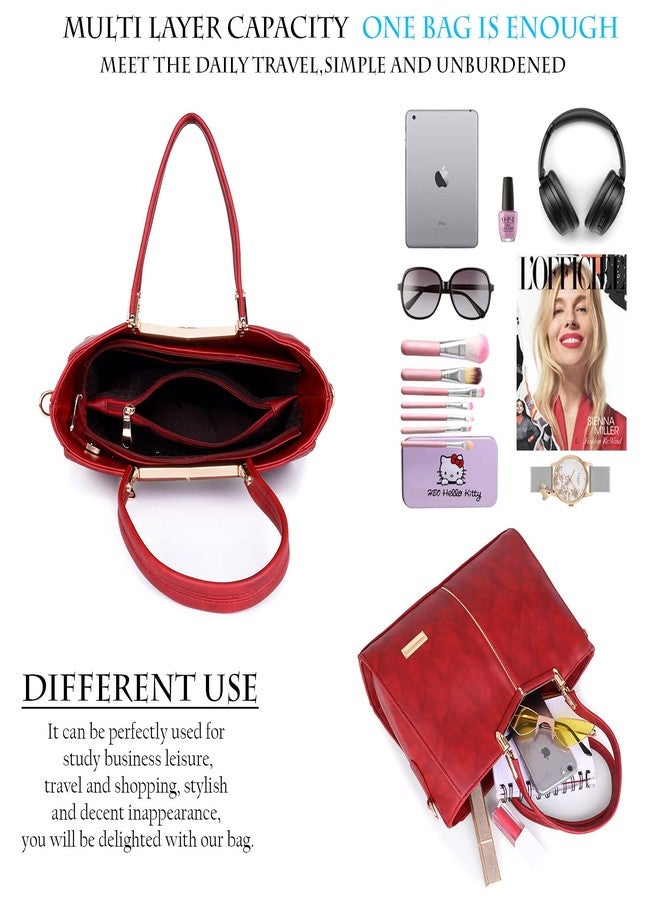 digNity Hand bag for women Synthetic Leather Cross body Ladies purse adjustable Satchel travel (Gajri) - Image 5