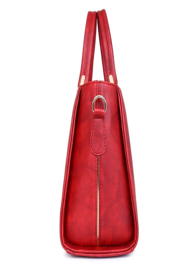 digNity Hand bag for women Synthetic Leather Cross body Ladies purse adjustable Satchel travel (Gajri) - Image 4