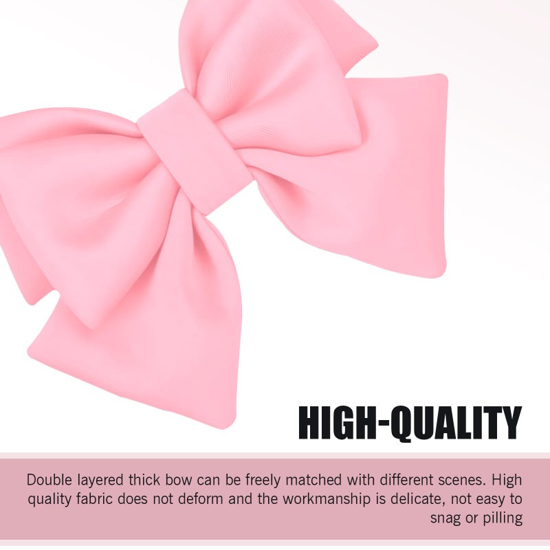 Merdege Bow Helmet Accessory, Removable Helmet Bow for Women, Cute Motorcycle and Electric Vehicle Decoration (Pink) - Image 3