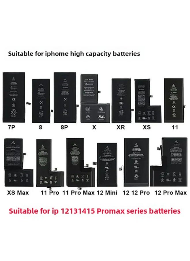 Generic - For Iphone Battery Iphone X Xr 11 12 13 14 15pro Max Battery-Standard Capacity:Iphone 15promax High Capacity 4850mah - Image 1