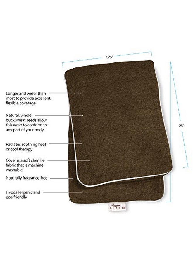 Bucky Hot & Cold Therapy Spa Collection, Body Wrap, Mocha - Image 3
