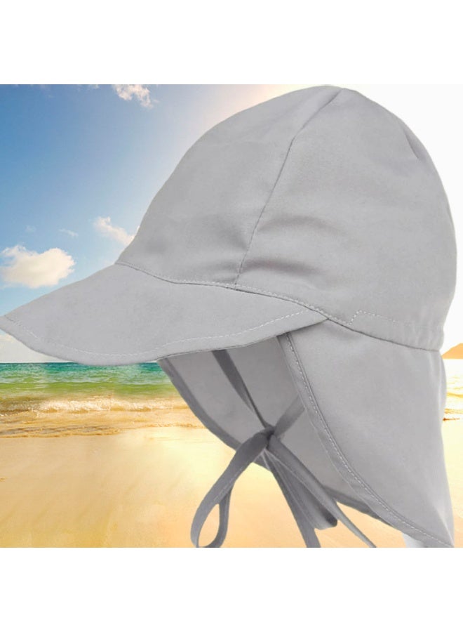 Kids UV Protection Sun Hat Toddler Summer Beach Wide Brim Hat - Image 2
