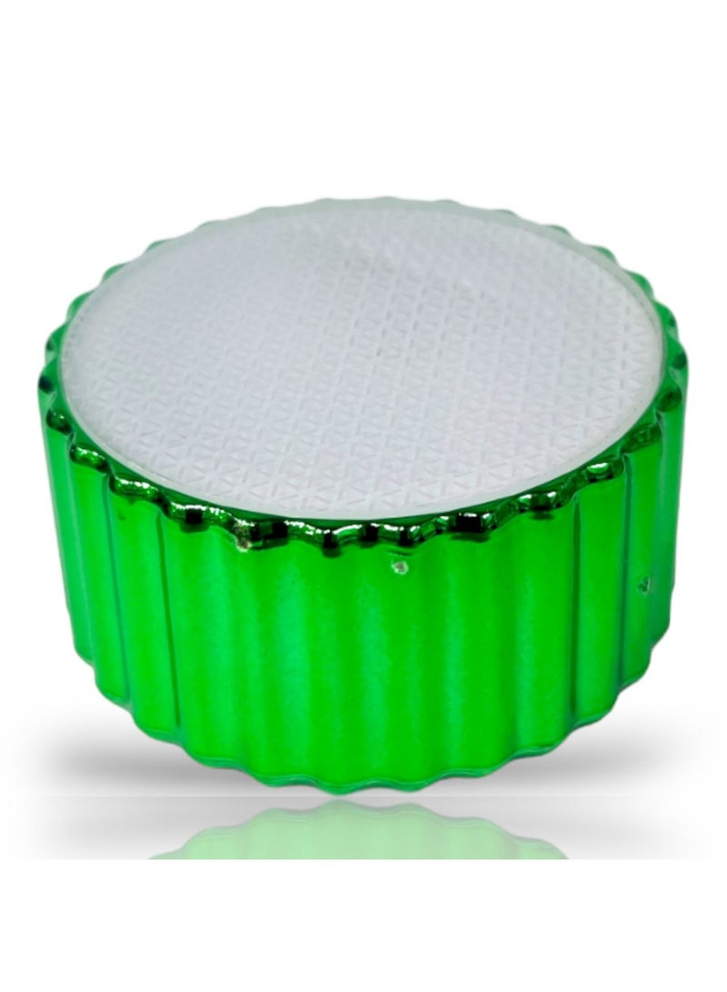 كريستالة ازالة الشعر ومبرد للاظافر و الجلد الميت 3×1 السحرية ، كريستالة ازالة الشعر بدون الم للرجال و النساء ، قابلة لاعادة الاستخدام و خفيفة الوزن و سهلة الاستخدام و بحجم مناسب للتنقل (اخضر) - Image 3