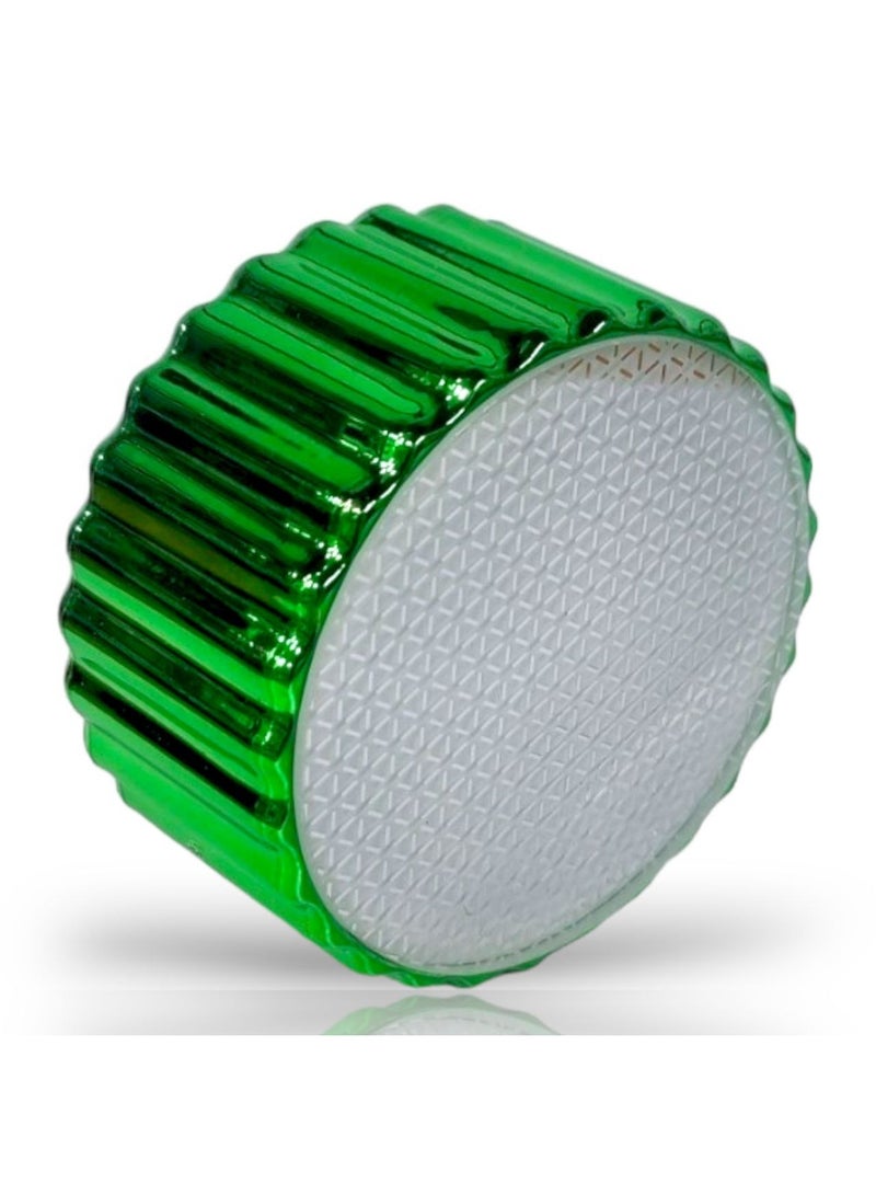 كريستالة ازالة الشعر ومبرد للاظافر و الجلد الميت 3×1 السحرية ، كريستالة ازالة الشعر بدون الم للرجال و النساء ، قابلة لاعادة الاستخدام و خفيفة الوزن و سهلة الاستخدام و بحجم مناسب للتنقل (اخضر) - Image 1