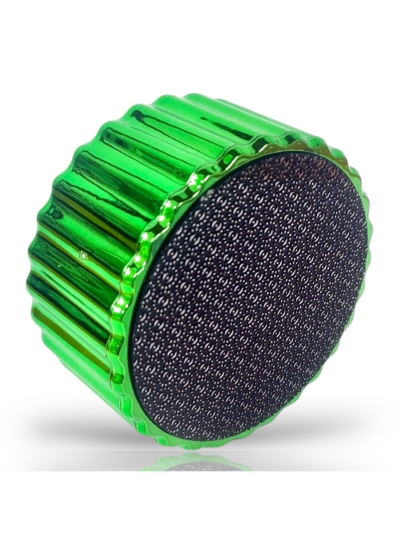 كريستالة ازالة الشعر ومبرد للاظافر و الجلد الميت 3×1 السحرية ، كريستالة ازالة الشعر بدون الم للرجال و النساء ، قابلة لاعادة الاستخدام و خفيفة الوزن و سهلة الاستخدام و بحجم مناسب للتنقل (اخضر) - Image 2