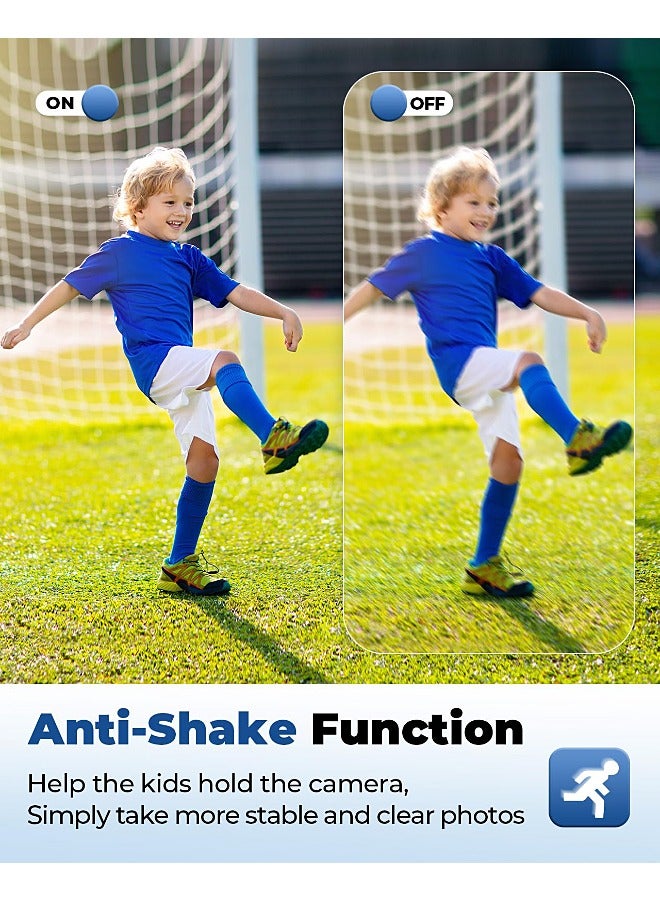 Himacom Autofocus Digital Camera for Kids FHD 1080P 44MP  Rechargeable Compact Mini Portable Pocket 16X Digital Zoom Camera with 32GB Memory Card  Support For Taking Photos Recording Videos for Than - Image 5