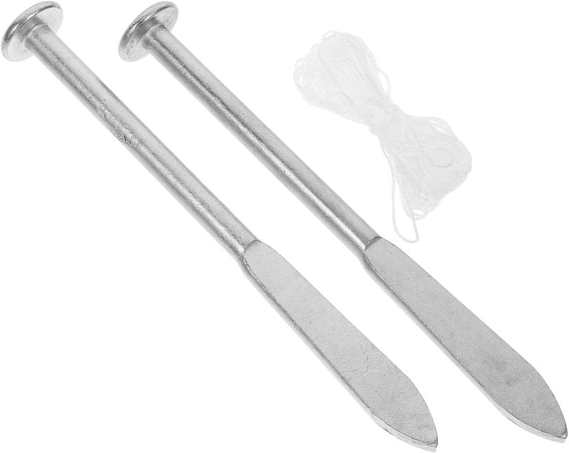 DOITOOL 1Set Bricklayer's Alignment Tools Precision Leveling and Easy Fixing for Brickwork Setup and Masonry Positioning Versatile Line Nailing Supplies for Construction Tasks - Image 1