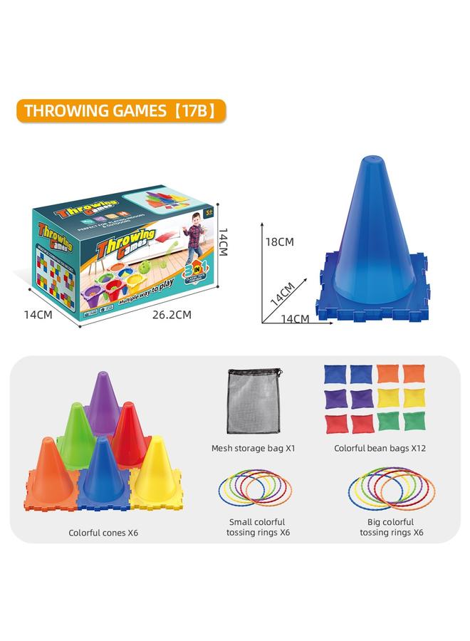 الأزرق جي دبليو <لعبة الحفلة> مجموعة الترفيه في الهواء الطلق تبني لعبة مضيئة تفاعلية متعددة اللاعبين - Image 1