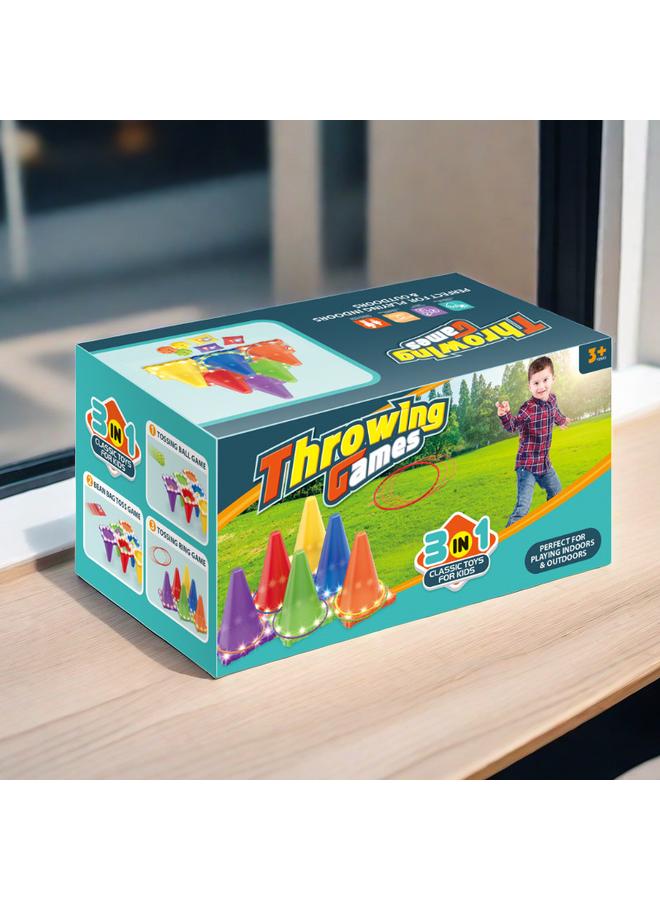 الأزرق جي دبليو <لعبة الحفلة> مجموعة الترفيه في الهواء الطلق تبني لعبة مضيئة تفاعلية متعددة اللاعبين - Image 2