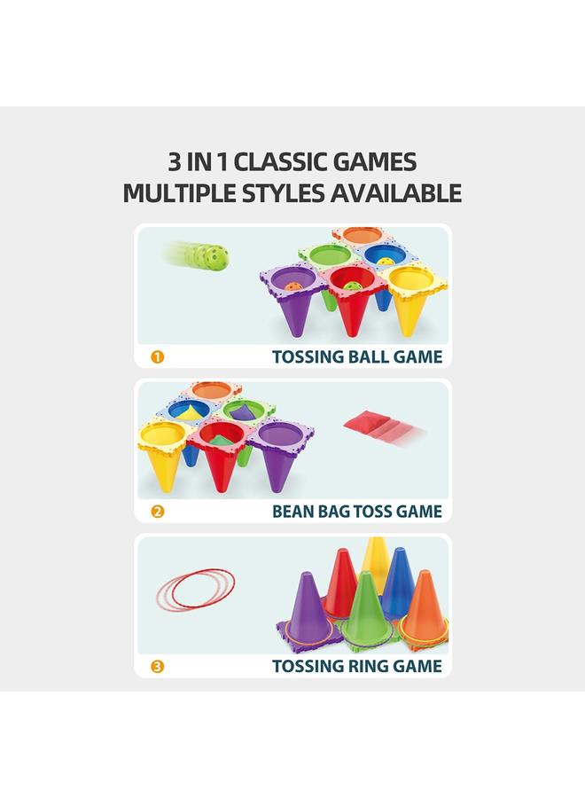 الأزرق جي دبليو <لعبة الحفلة> مجموعة الترفيه في الهواء الطلق تبني لعبة مضيئة تفاعلية متعددة اللاعبين - Image 4