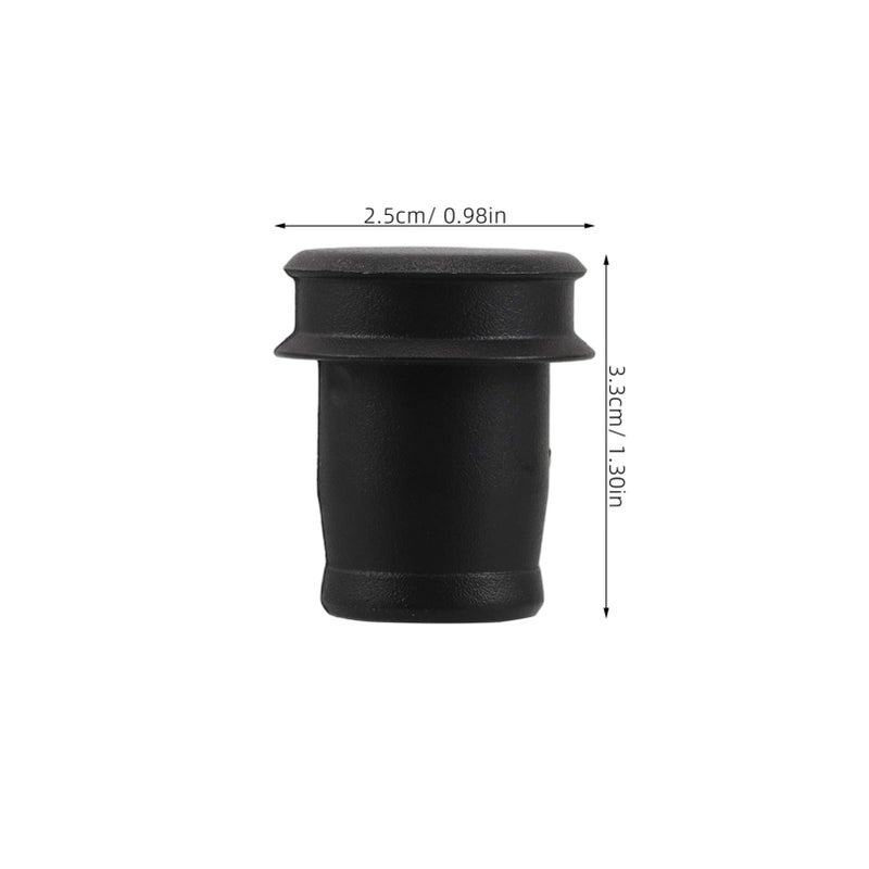 Cigarette Lighter Socket Dust Cap Durable Dustproof Cover Easy Installation Black - Image 3