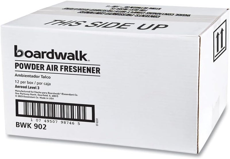 boardwalk Boardwalk 1048762 7 oz Aerosol Spray Metered Air Freshener Refill  Powder Mist 12Carton  - Image 5